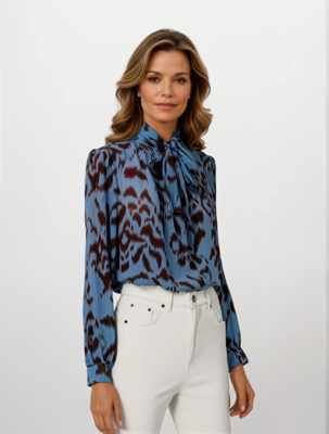 CAMICIA DONNA M/L 7090 Tellini S.r.l. Ingrosso Abbigliamento